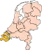 Localização da Zelândia nos Países Baixos