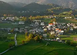 Zgornje Gorje, sede do município