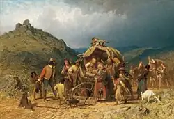 Zigeunerkarawane, Düsseldorf (Uma Carvana de Ciganos)