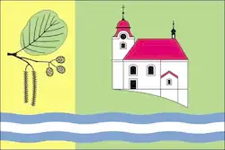 Bandeira de Zlatá Olešnice