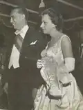 Presidente Juscelino Kubitschek e a primeira-dama Sarah Kubitschek. 1956–1961