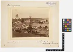 Vista do Rio Vermelho em 1885