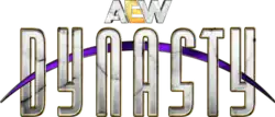 Logo do AEW Dynasty.