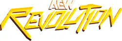Logo do AEW Revolution desde 2025.