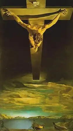"Cristo de São João da Cruz" de Salvador Dalí