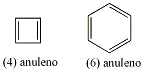 Figura 1: 4 e 6 anuleno
