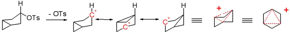 Esquema 1. tris-homoaromaticidade