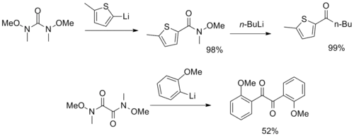 Síntons baseados em amida de Weinreb