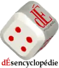 Logotipo utilizado na Uncyclopedia francesa, «dÉsencyclopédie» (em francês)&nbsp;.