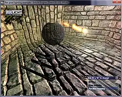 PerPixelLighting exemplo de fucionamento do motor.