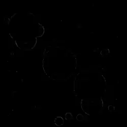 A imagem, quase totalmente negra, da diferença mostra que não há nenhuma diferença facilmente perceptível.