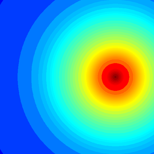 "Mandelbrot.gif" – Graphics created in R with 14 lines of code in Example 2