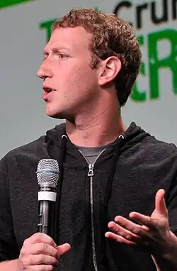 CEO do Facebook, Mark Zuckerberg