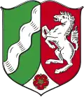 Brasão de armas de Renânia do Norte-Vestfália