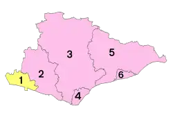 Localização de East Sussex