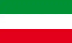 Bandeira de Renânia do Norte-Vestfália