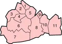 Localização de Surrey