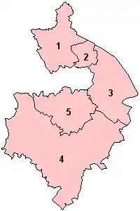 Localização de Warwickshire