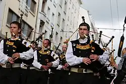 Ar Meilhoù Glaz, um bagad de Quimper