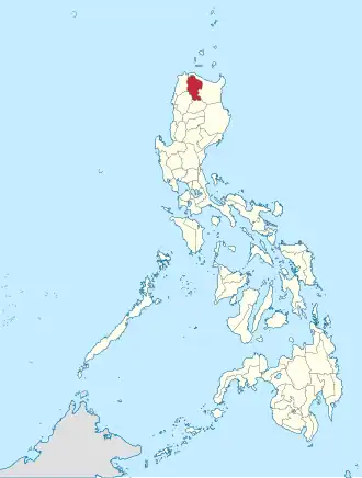 Apayao na A Cordilheira  Coordenadas : 17°45'N, 121°15'E