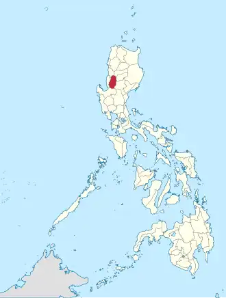 Benguet na A Cordilheira  Coordenadas : 17°N, 121°E