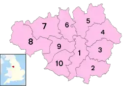 Localização de Grande Manchester