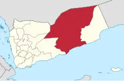 Localização de Hadramaute