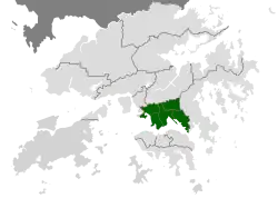 Localização em&nbsp;Hong Kong