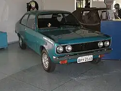 Primeiro carro equipado com motor a álcool.