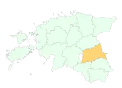 Localização de Condado de TartuTartumaa