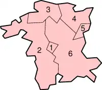 Localização de Worcestershire