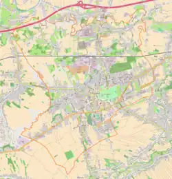 Localização de Łańcut na Polónia