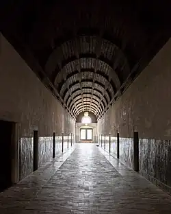 Corredor do dormitório