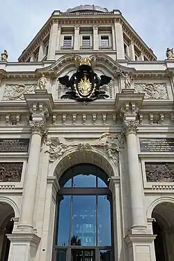 Detalhe do portal Eosander