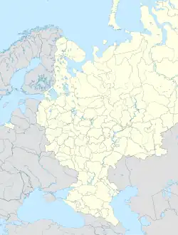 Tula está localizado em: Rússia europeia