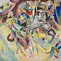 Wassily Kandinsky: Fuga, 1914, abstracionista
