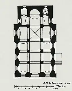 Haupt, planta da Ermida de N. S. da Conceição