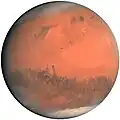 Mars as seen by the Hubble Space Telescope