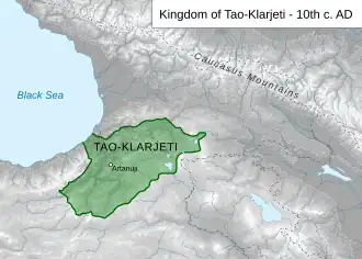 Localização de Tao-Clarjécia
