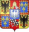 Brasão da família Este de 1727 a 1803
