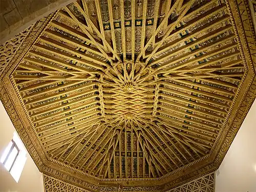 Teto da Capela de São Marcos, na Igreja de São Pedro