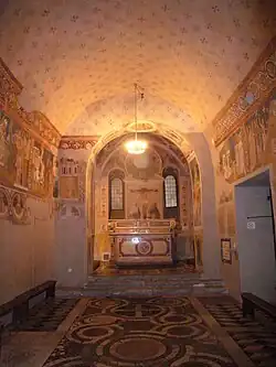 Capela de São Silvestre e seus afrescos medievais