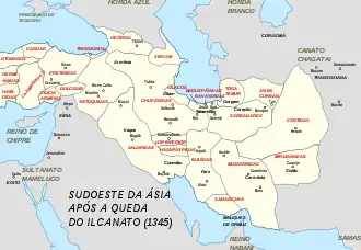 Localização de Chupânidas