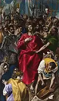 El Greco: Cristo espoliado, 1577–1579. Catedral de Toledo