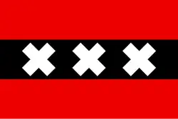 Bandeira de Amesterdão / Amsterdã