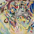 Wassily Kandinsky: Fuga, 1914, abstracionista
