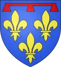 Armas de Henrique IV, Duque de Anjou