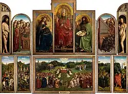 Altar de Ghent, Catedral de Saint Bravo, Ghent, Bélgica