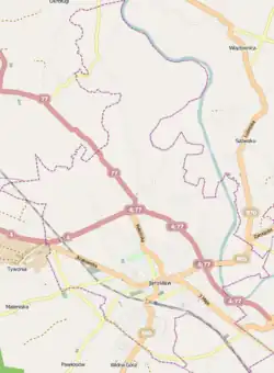 Localização de Jarosław na Polónia