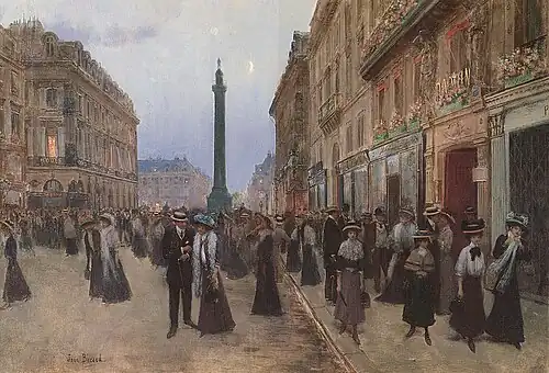 Rue de la Paix por Jean Béraud (1907)